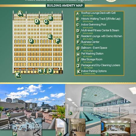Apartamento 2Br Unit In The Heart Of Dt With View Of Playhouse Square, Pool & Gym Access- 305 Cleveland Exterior foto